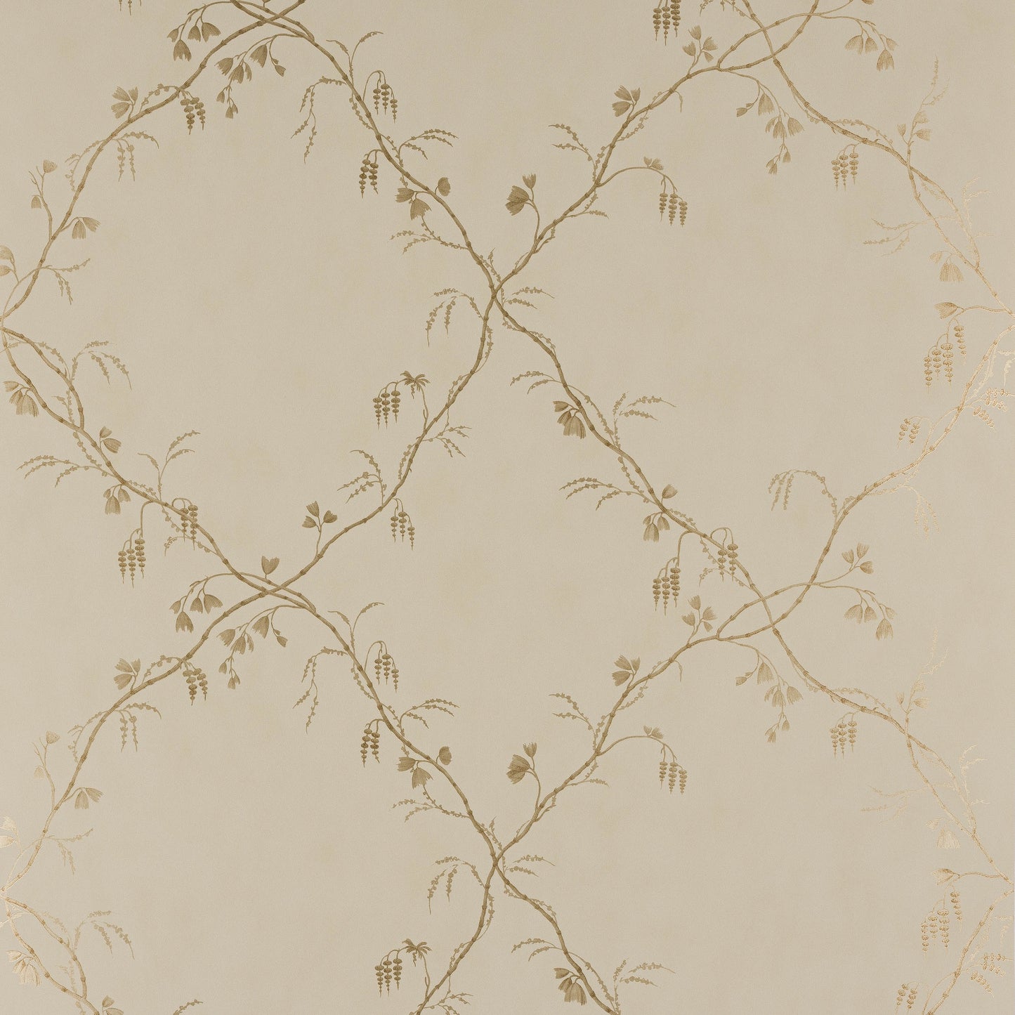 Roussillon Wallpaper - Cream - Colefax & Fowler