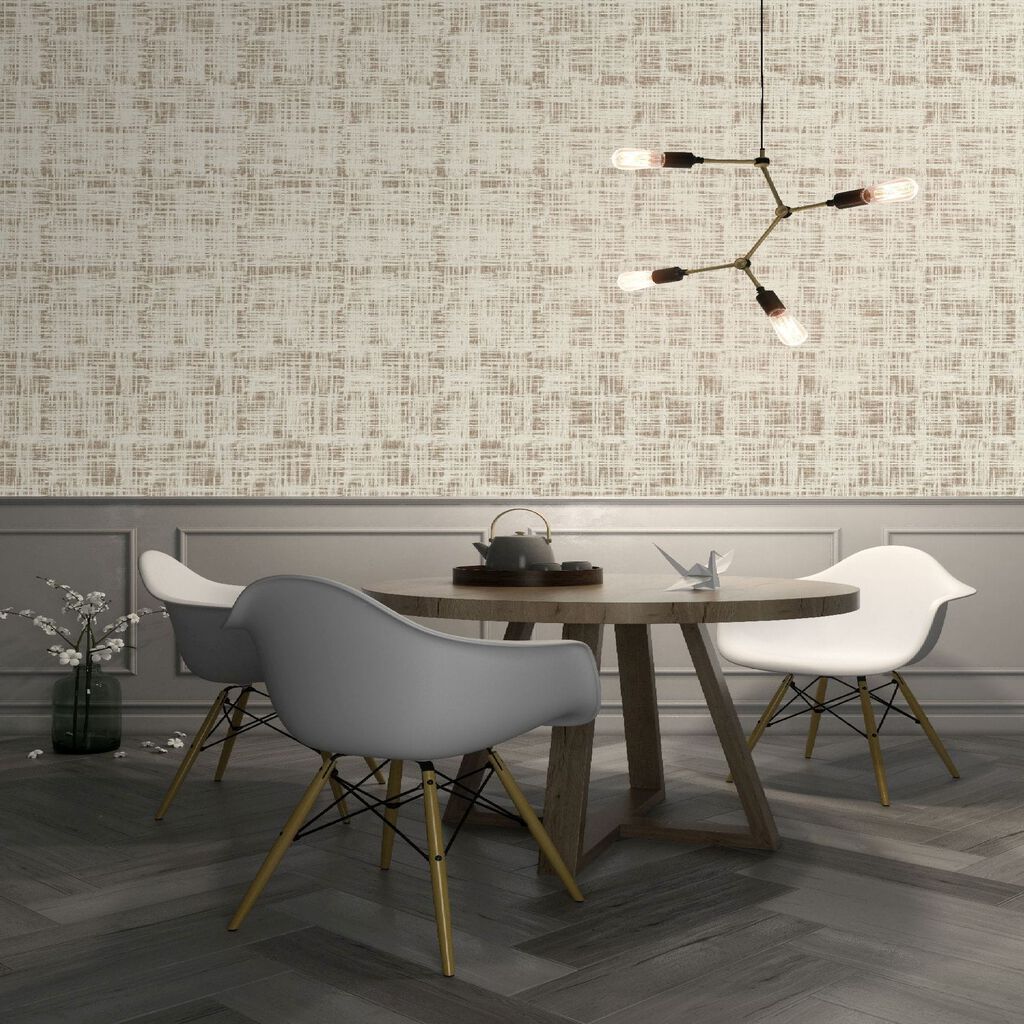 Sieta Wallpaper - Cream - Boutique Luxury