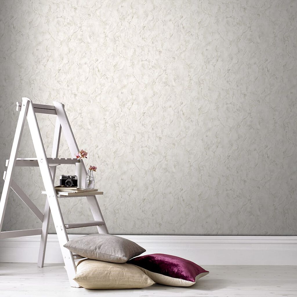 Marble Pale Gold Wallpaper - Cream - Boutique Luxury