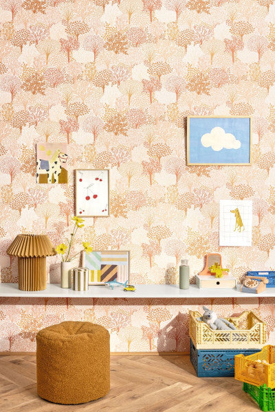 Alice Room Wallpaper - Pink