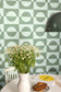 Etendu Room Wallpaper - Green