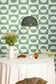 Etendu Room Wallpaper - Green