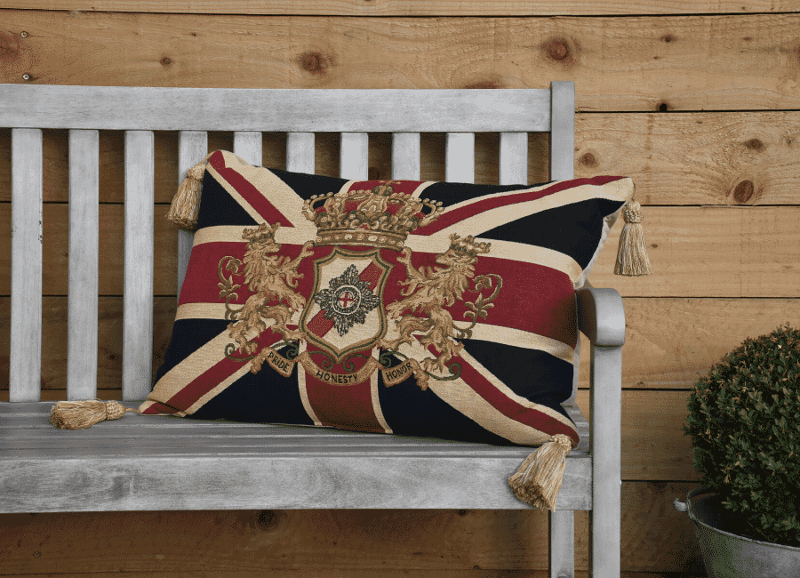 Large union jack on sale cushion