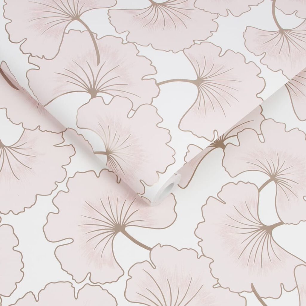 Begonia Wallpaper - Pink - Boutique Luxury