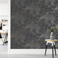 Gilded Concrete Wallpaper - Black - Boutique Luxury