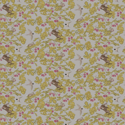 Fig Wallpaper - Yellow - Petronella Hall