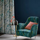 Tisbury Wallpaper - Blue - Clarissa Hulse