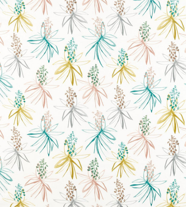 Tillandsia Fabric - Blush / Glacier