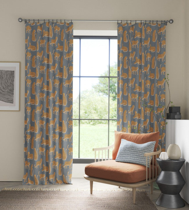 Lionel Room Fabric - Denim