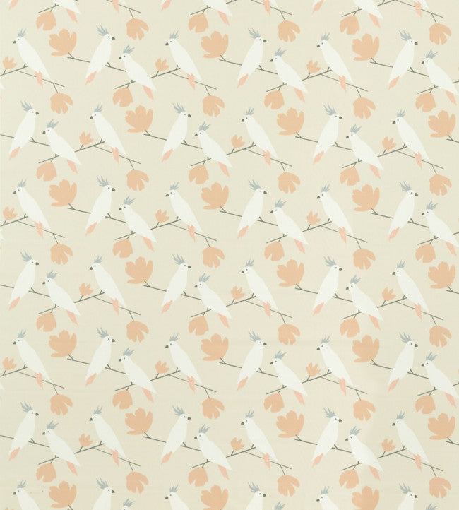 Love Birds Fabric - Blush