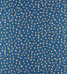 Leopard Dots Fabric - Denim / Milkshake