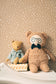Dots Teddy Brown Wallpaper - Majvillan