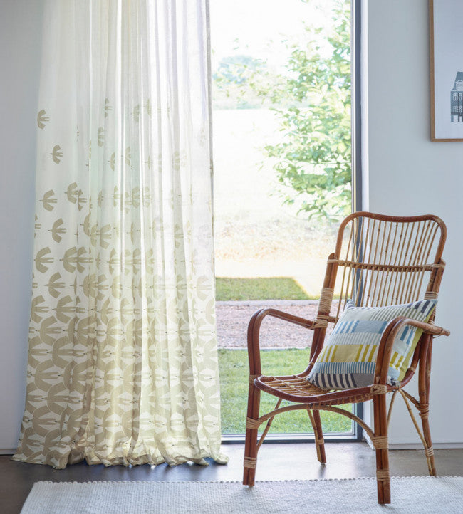 Pajaro Sheer Fabric - Hemp