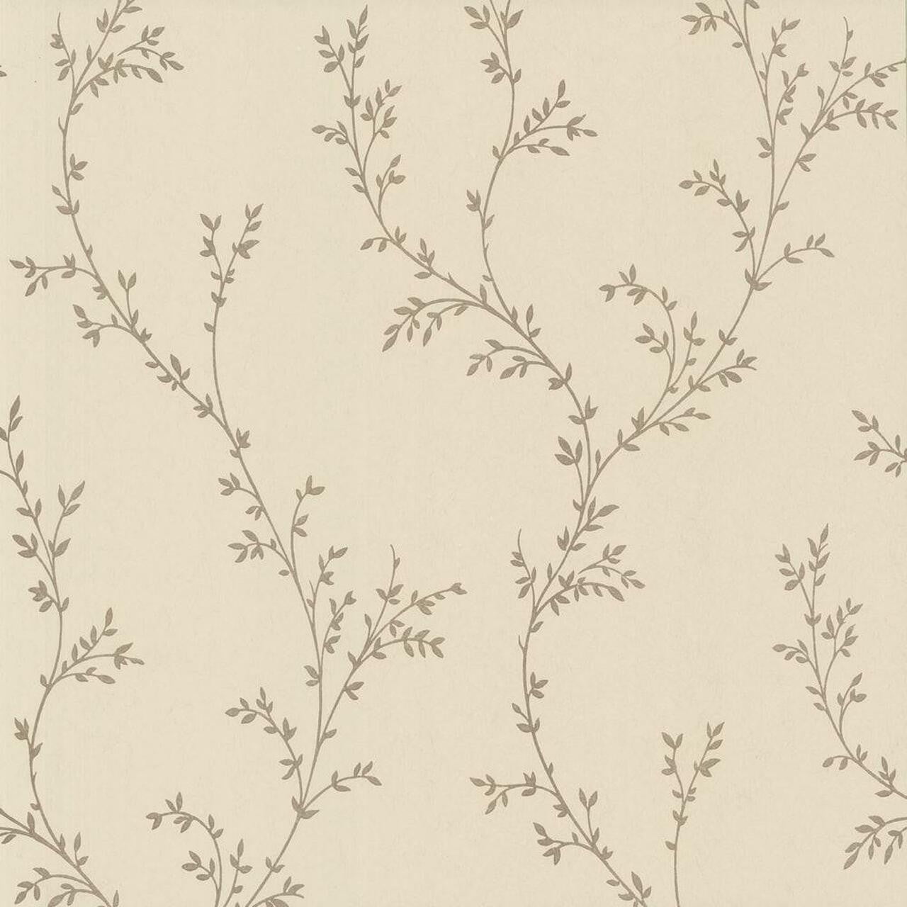 Milton Gold Luxury Leaf Wallpaper - 1838 wallcoverings