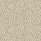 Audley Taupe Metallic Luxury Leaf Wallpaper - 1838 wallcoverings