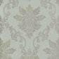 Hampton Duck Egg Blue Luxury Damask Wallpaper - 1838 wallcoverings