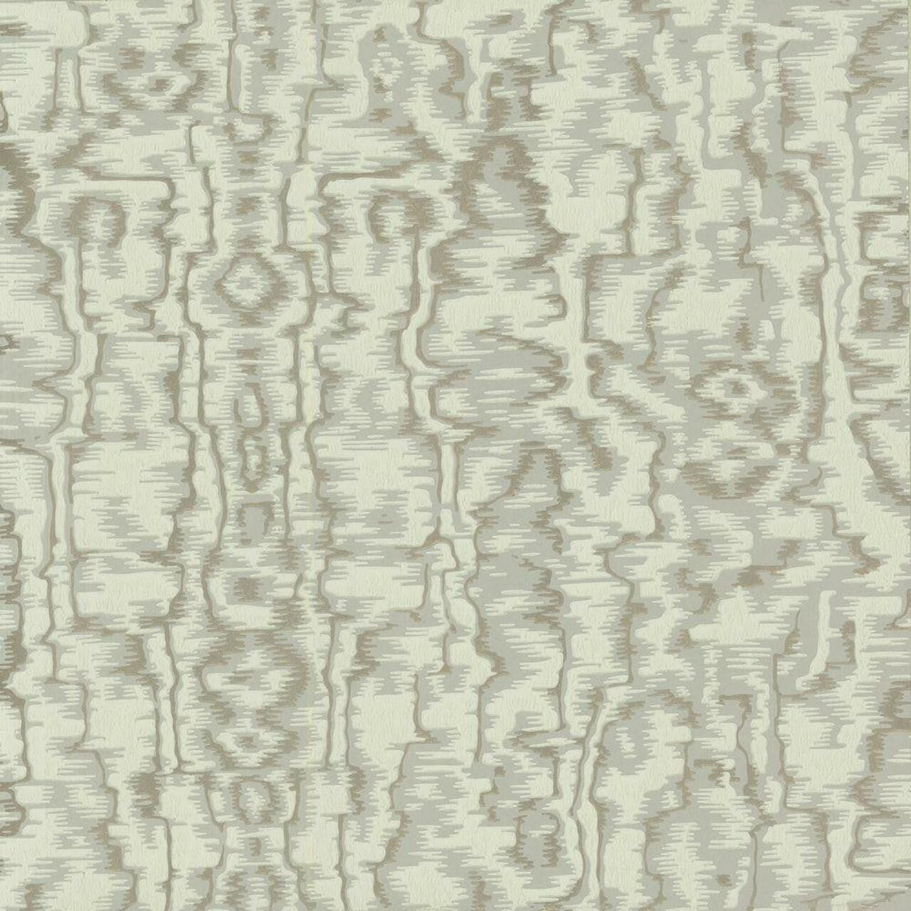 Avington Duck Egg Blue Luxury Moire Wallpaper - 1838 wallcoverings