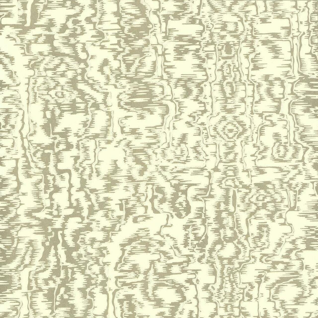 Avington Soft Gold Luxury Moire Wallpaper - 1838 wallcoverings