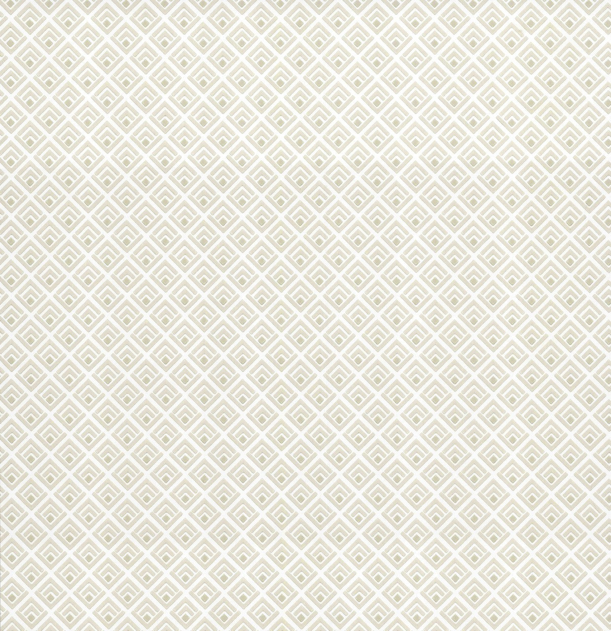 Gio Ivory Neutral Luxury Geometric Wallpaper - 1838 wallcoverings