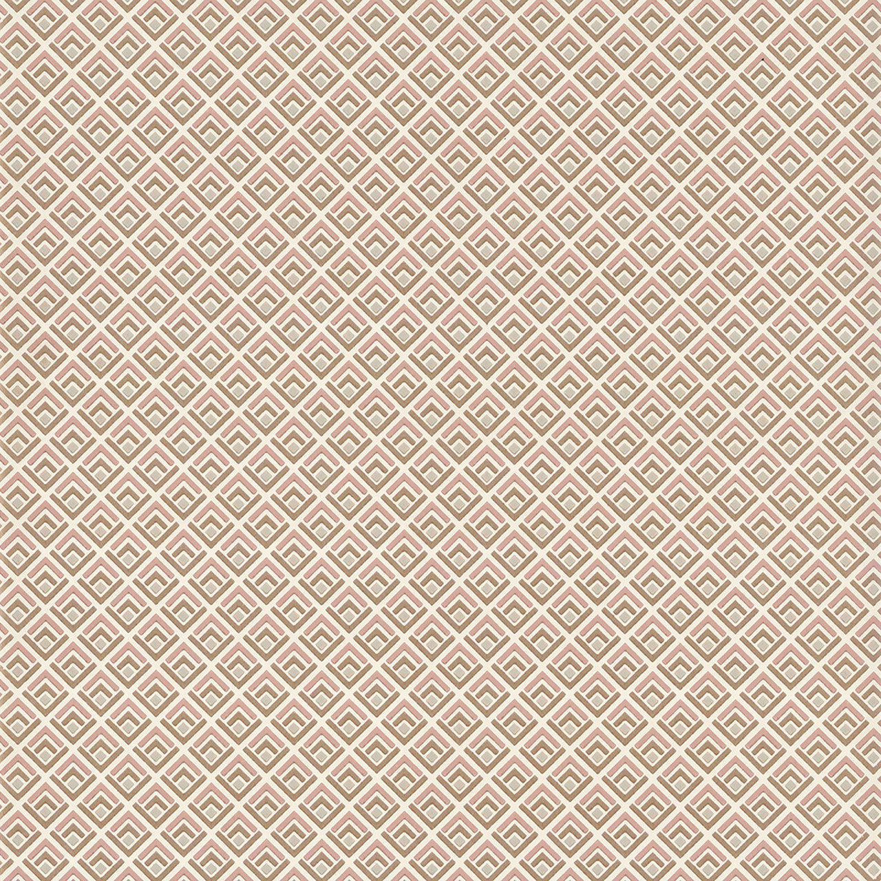 Gio Pink Luxury Geometric Wallpaper - 1838 wallcoverings