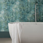 Glade Seafoam Green Luxury Tree Wallpaper - 1838 wallcoverings