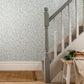 Tranquil Mist Grey Luxury Feather Wallpaper - 1838 wallcoverings