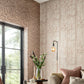 Tranquil Beach Copper Luxury Feather Wallpaper - 1838 wallcoverings