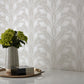 Astoria Pearl Cream Luxury Bead Wallpaper - 1838 wallcoverings