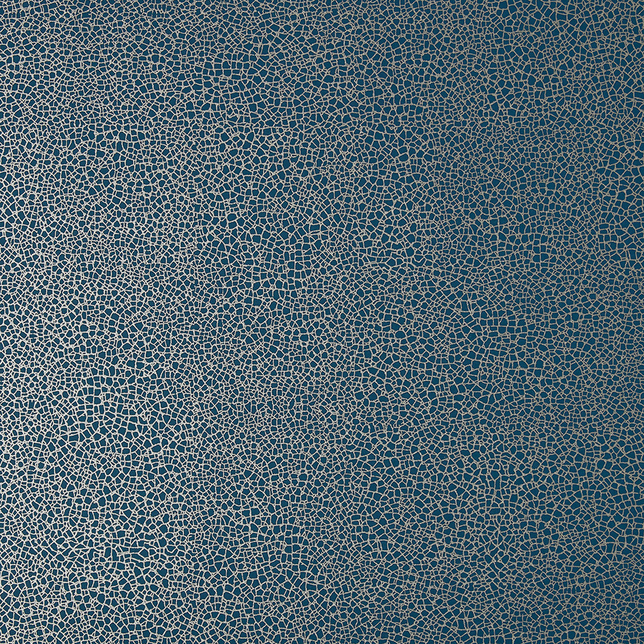 Emile Midnight Blue Luxury Crackle Wallpaper - 1838 wallcoverings