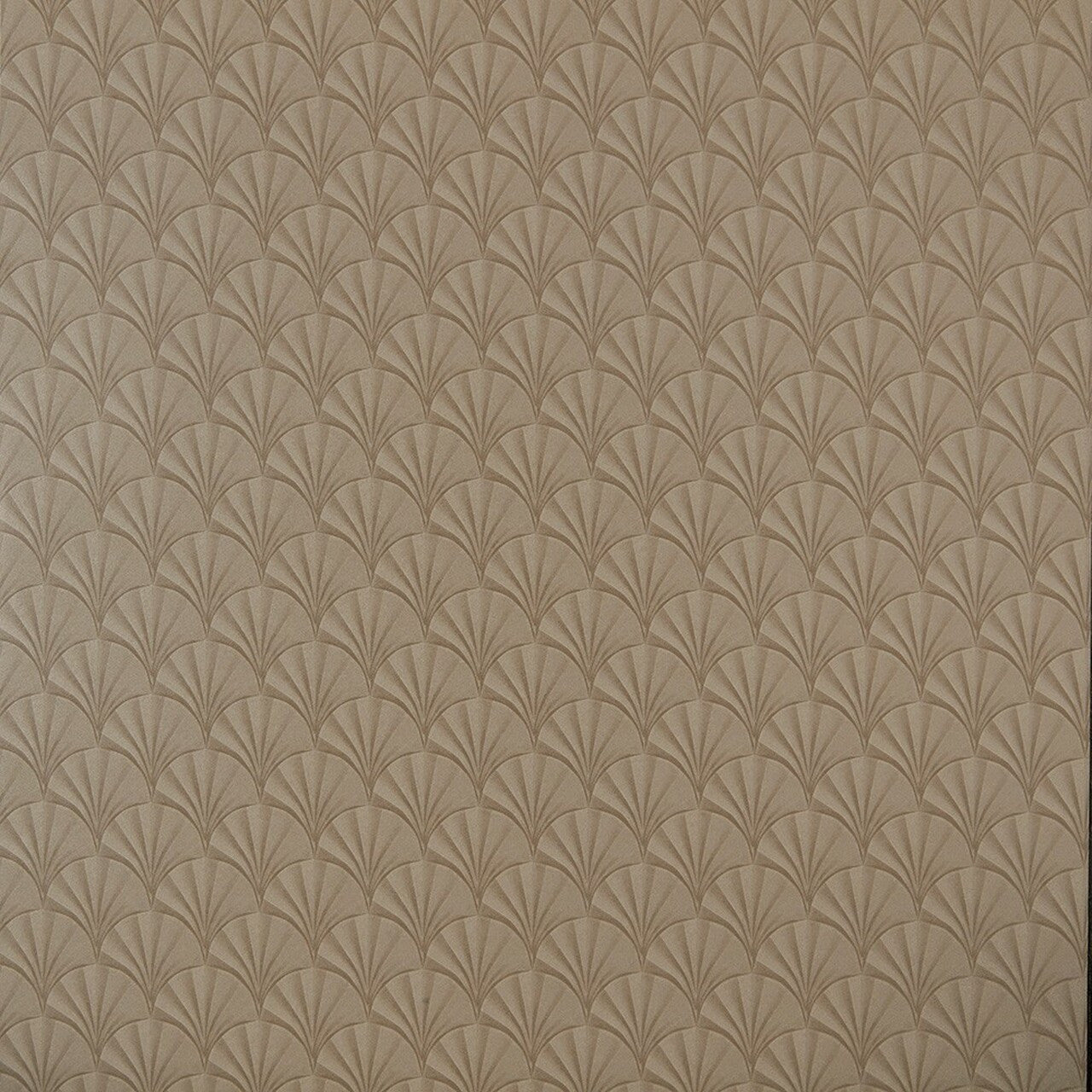 Elodie Honey Beige Luxury Art Deco Wallpaper - 1838 wallcoverings