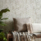 Fusion Pearl Cream Luxury Geometric Wallpaper - 1838 wallcoverings