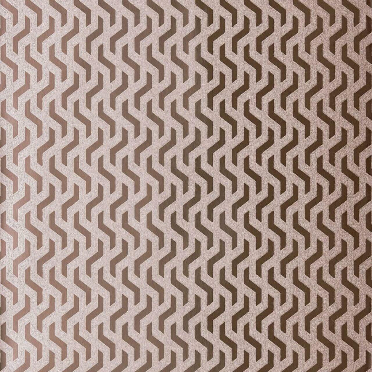 Rattan Rose Gold Luxury Foil Wallpaper - 1838 wallcoverings