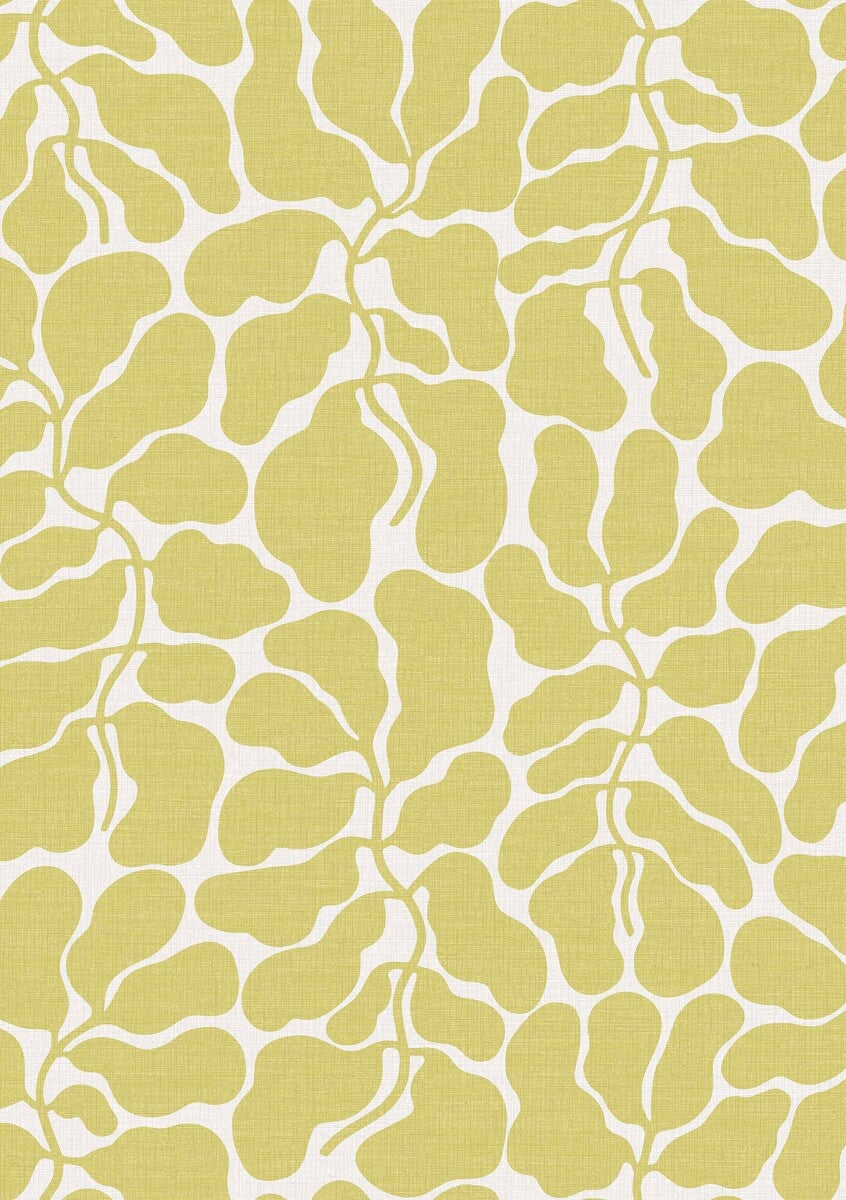 My Secret Garden Wallpaper - Yellow - Borastapeter