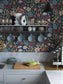 Hanna Werning Tradgarden Wallpaper - Blue - Borastapeter