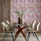 Honesty Shell Pink Luxury Geometric Wallpaper - 1838 wallcoverings