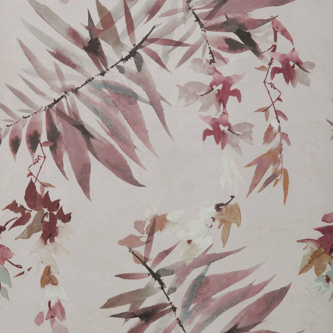 Essence Pink Quartz Luxury Floral Wallpaper - 1838 wallcoverings