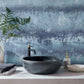 Serenity Indigo Blue Luxury Tree Wallpaper - 1838 wallcoverings