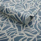 Purity Prussian Blue Luxury Patterned Wallpaper - 1838 wallcoverings