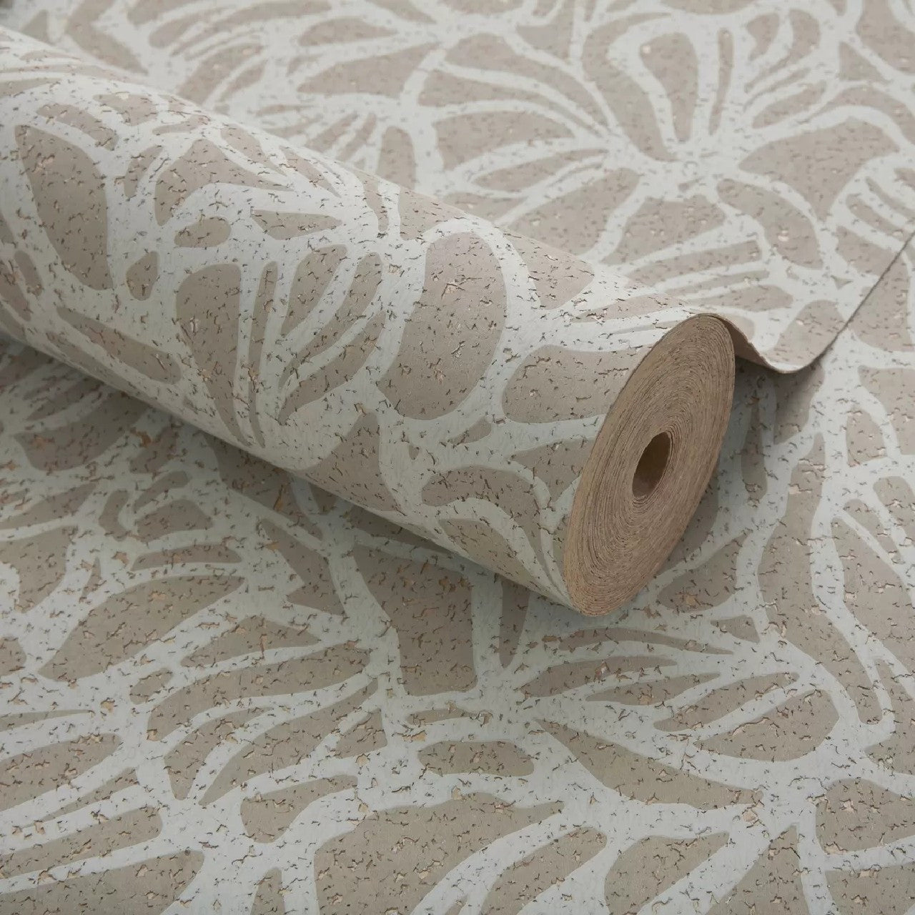 Purity Cork Luxury Patterned Wallpaper - 1838 wallcoverings