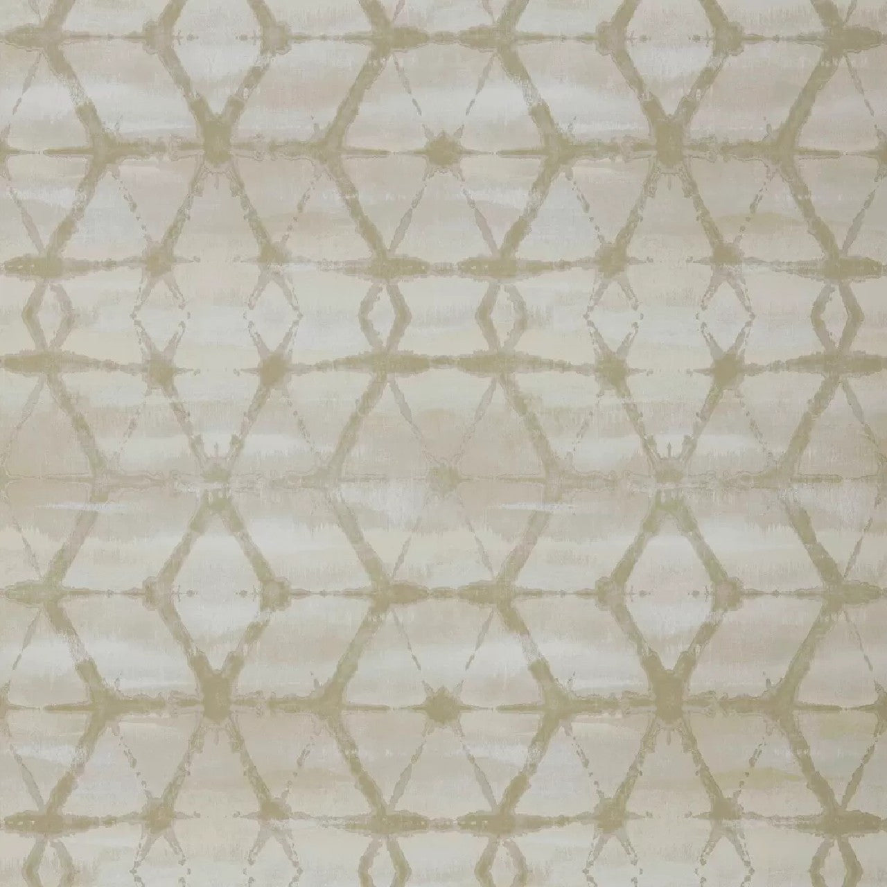 Mineral Butter Cream Luxury Geometric Wallpaper - 1838 wallcoverings