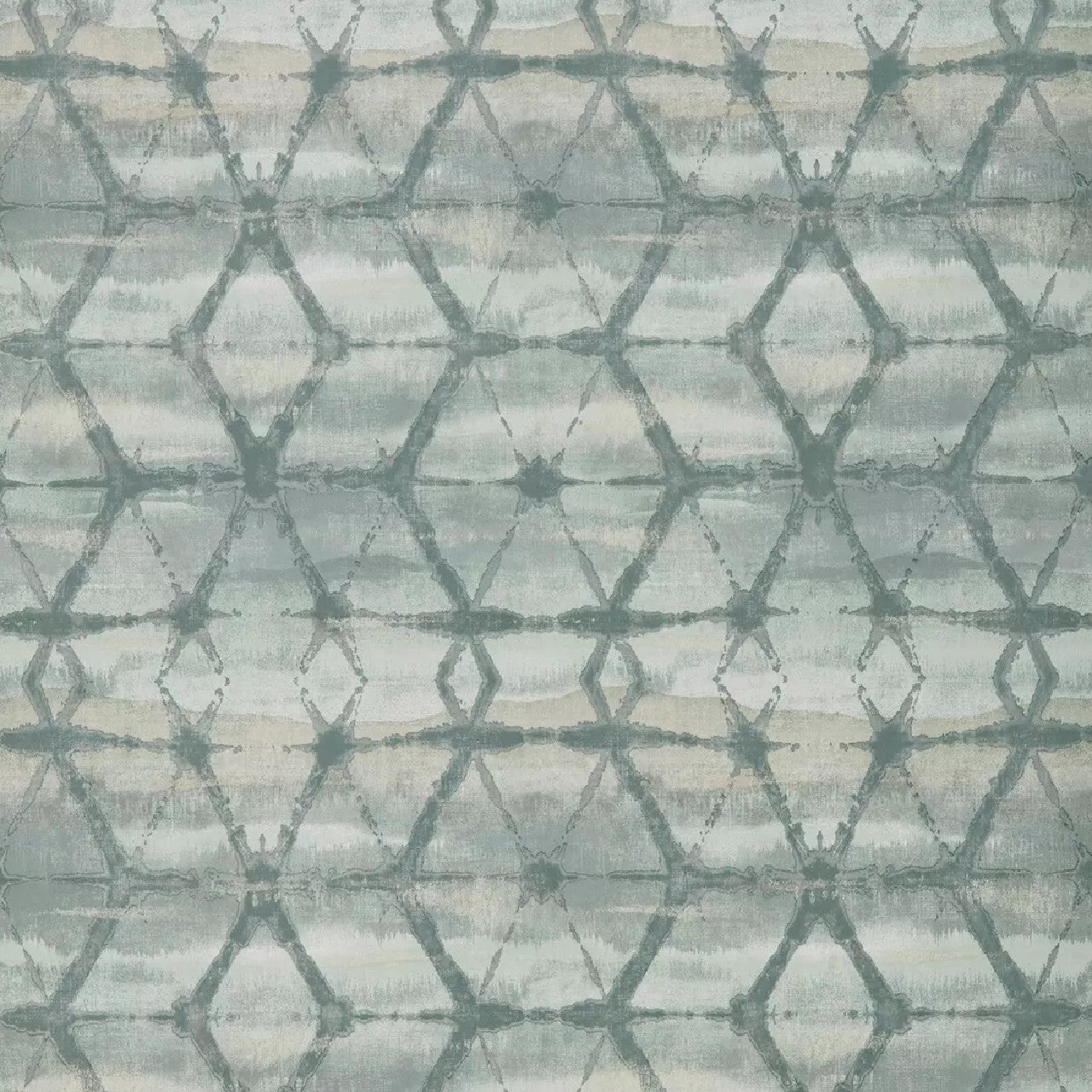 Mineral Eucalyptus Green Luxury Geometric Wallpaper - 1838 wallcoverings