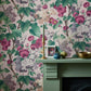 V&A Floribunda - Blush Pink Wallpaper - 1838 wallcoverings