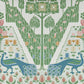 V&A Peacock Topiary - Fern Green Wallpaper - 1838 wallcoverings