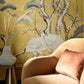 V&A Kyoto Blossom - Golden Yellow Wall Mural - 1838 wallcoverings