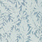 V&A Laurel Leaf - Breeze Blue Wallpaper - 1838 wallcoverings