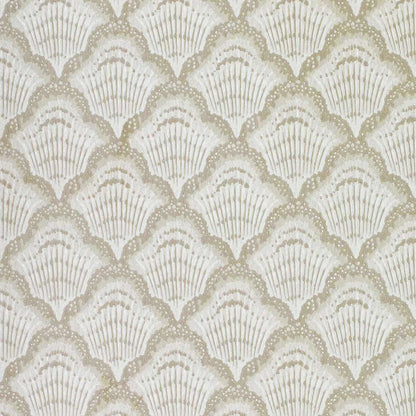 V&A Calico Shell - Ivory Wallpaper - 1838 wallcoverings