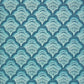 V&A Calico Shell - Aqua Wallpaper - 1838 wallcoverings