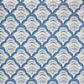 V&A Calico Shell - Colbalt Blue Wallpaper - 1838 wallcoverings