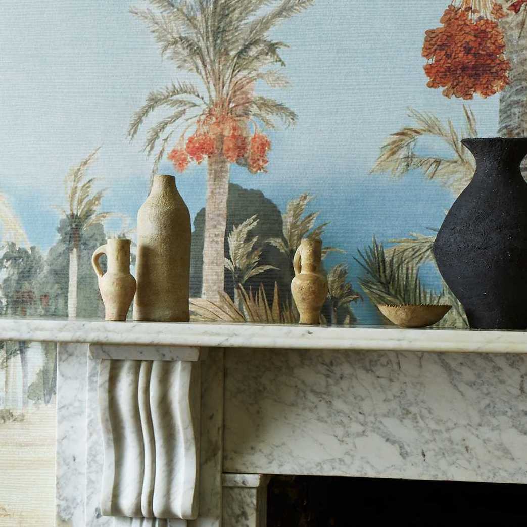 V&A Date Palm - Sand Wall Mural - 1838 wallcoverings