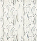 Les Dames Fabric - White - Zoffany